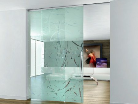 Современные способы отделки стеклянных дверей о которых вы можете не знать.