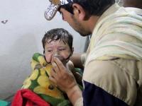 В результате газовой атаки в сирийском городе Хан-Шейхун погибли не менее 58 человек