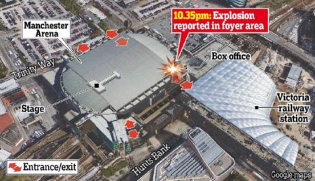 На концерте Арианы Гранде в Манчестере взорвана бомба - погибли 19 человек (фото, видео)