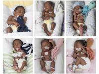 Жительница США произвела на свет сразу шесть младенцев (фото)