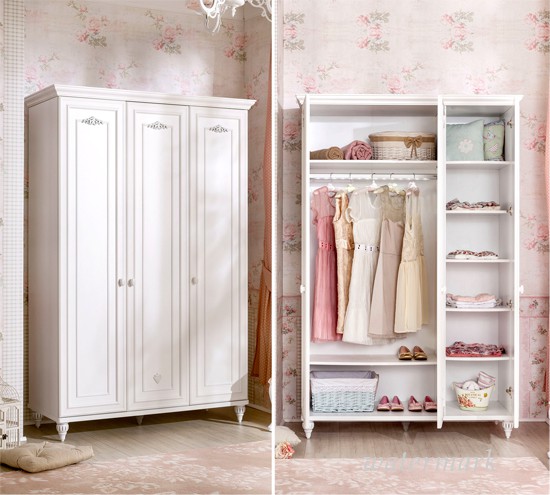 Младенческие шкафы для девочек – гардеробная для крохотных принцесс