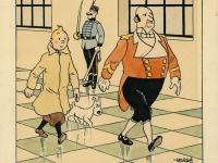 На парижском аукционе за полмиллиона долларов продан рисунок из серии комиксов «Приключения Тинтина