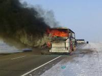 Названа причина пожара в автобусе в Казахстане, в котором заживо сгорели 52 человека