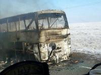 Трагедия в Казахстане: появилось видео горящего "Икаруса" (видео)
