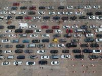 В Китае образовалась пробка из 8 тысяч автомобилей