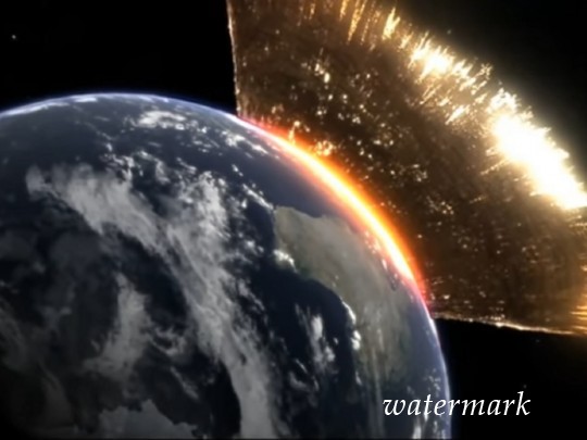 На Землю обрушился огромный астероид: в сеть влетело адово видео