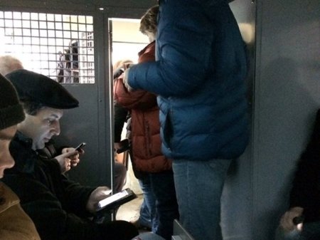 В центре Москвы провели народный сход в поддержку политзаключенных (фото)