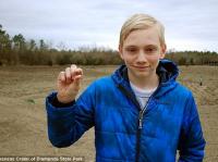 Американский школьник нашел алмаз весом 7,44 карата (фото)