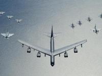 Пентагон перебросил в Европу стратегические бомбардировщики B-52H