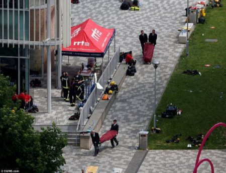Число погибших в результате сильнейшего пожара в Лондоне составляет уже 12 человек (фото)