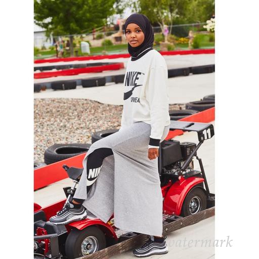Барышне в хиджабе удалось стать успешной моделью