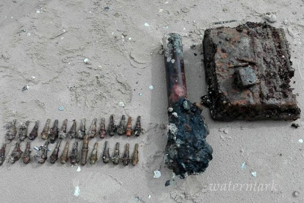 На Одесчине водолазы разминируют корабль, затонувшее во Вторую мировую(фото)