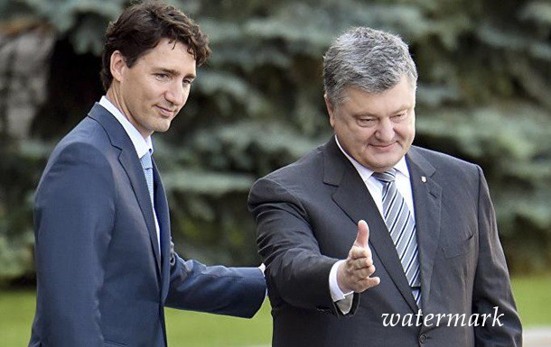 Порошенко едет к Трюдо