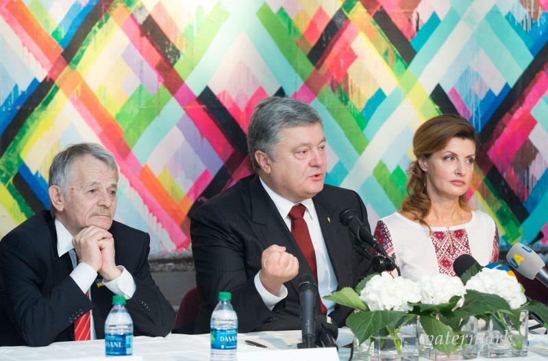 Президент разом з дружиною зустрівся з лідерами української громади та представниками кримськотатарських організацій в США
