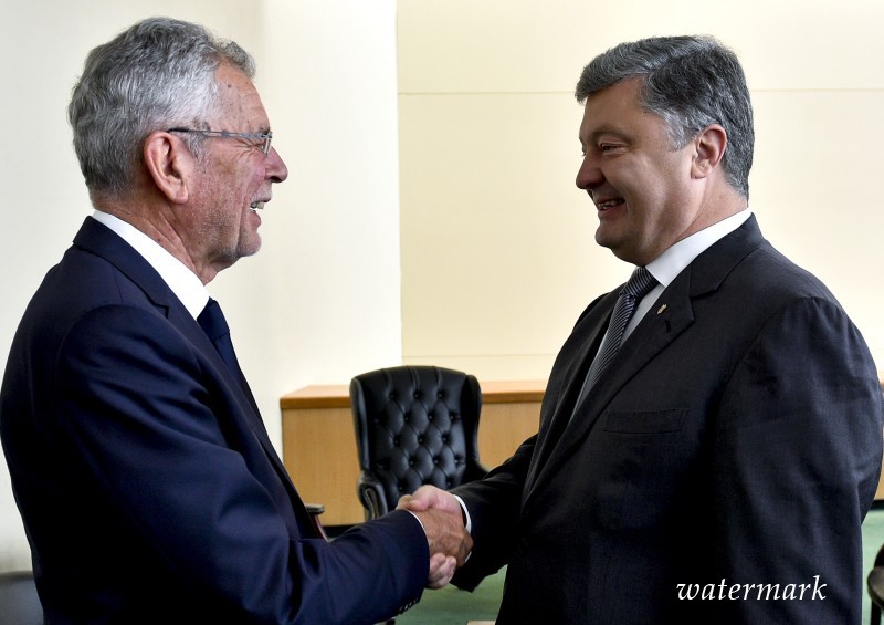 Президент України зустрівся з Президентом Австрії