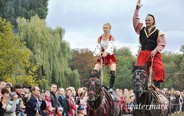 В Житомире устроили "Праздник украинского коня"