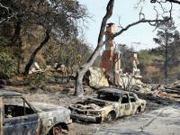 В результате небывалых пожаров в Калифорнии погибли по меньшей мере 17 человек