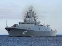 Российский боевой корабль «Адмирал Горшков» обнаружили в опасной близости от морской границы Великобритании
