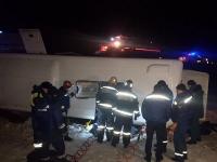 В России слетел с трассы пассажирский автобус, есть погибшие и раненые (видео)