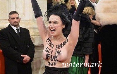 Нашкодившую активистку Femen провел на Венский бал посол РФ - Геращенко