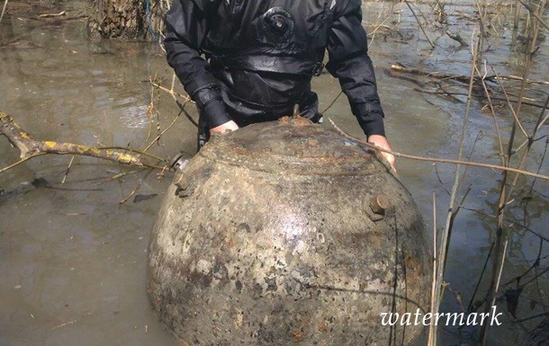 В Одесской области взорвали столетнюю мину